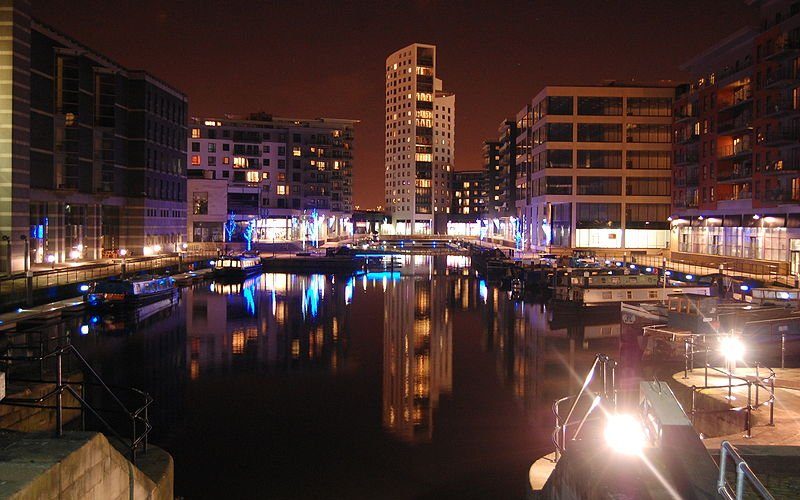 Clarence Dock in Leeds